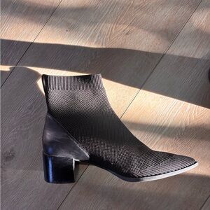 Everlane The Boss ReKnit Point Toe Black Size 8